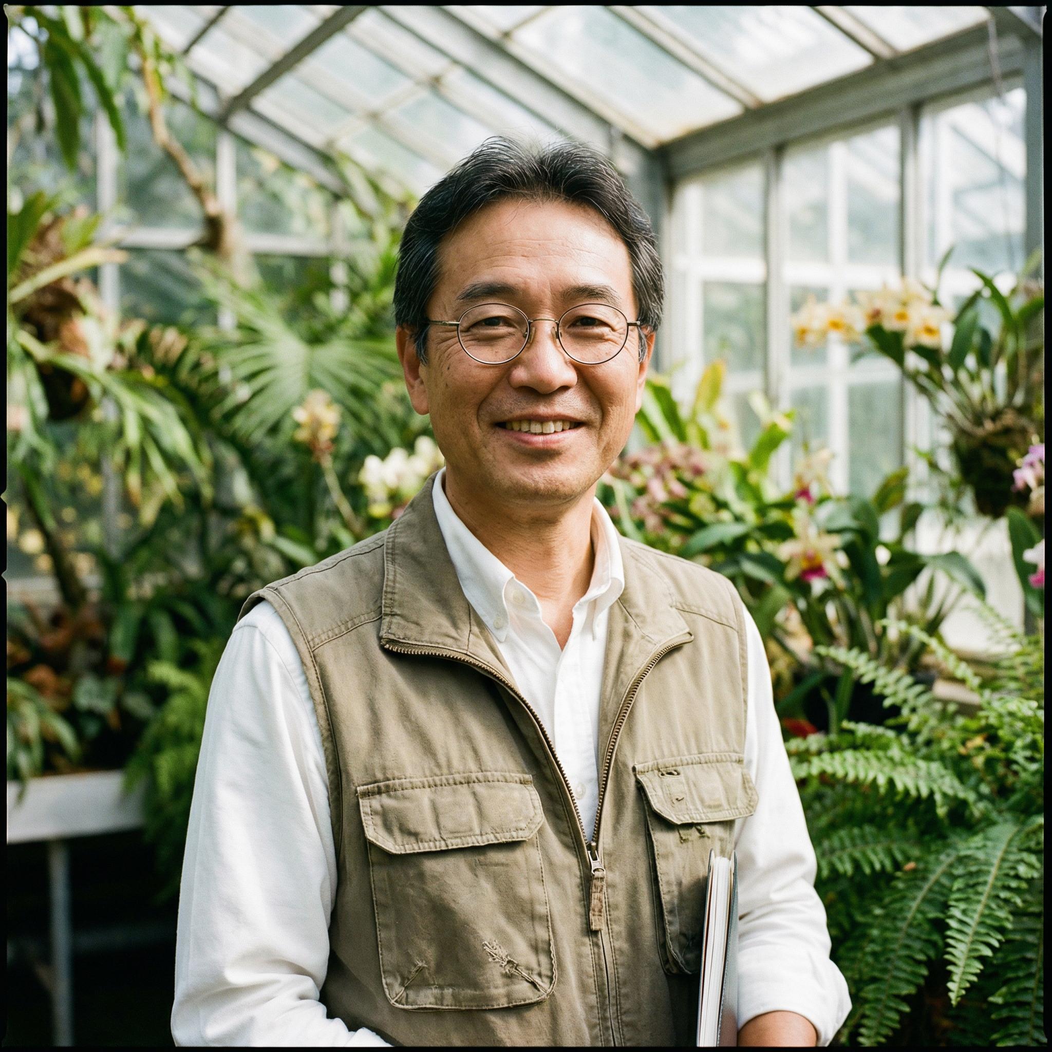 寸止挑战植物专家陈建国